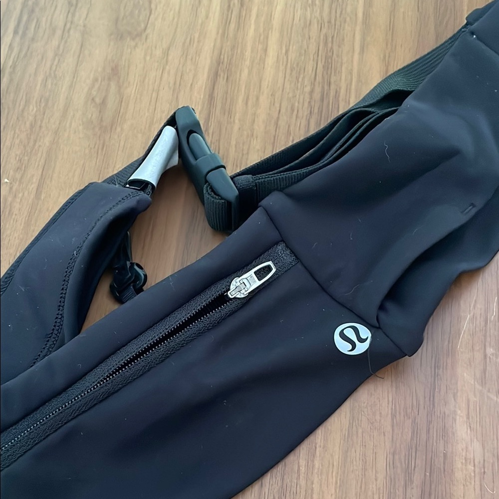 Lululemon Black Waist Bag